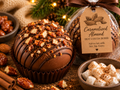 Caramalized Almond Hot Chocolate Bomb