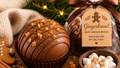 Gingerbread Hot Chocolate Bomb