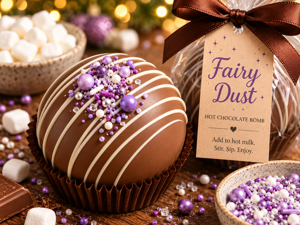Fairy Dust Hot Chocolate Bomb