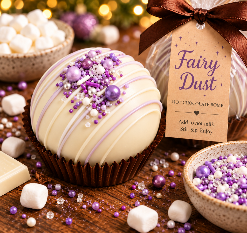 Fairy Dust Hot Chocolate Bomb
