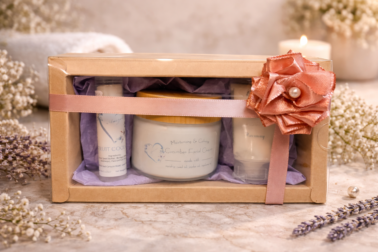 Botanical glow gift set