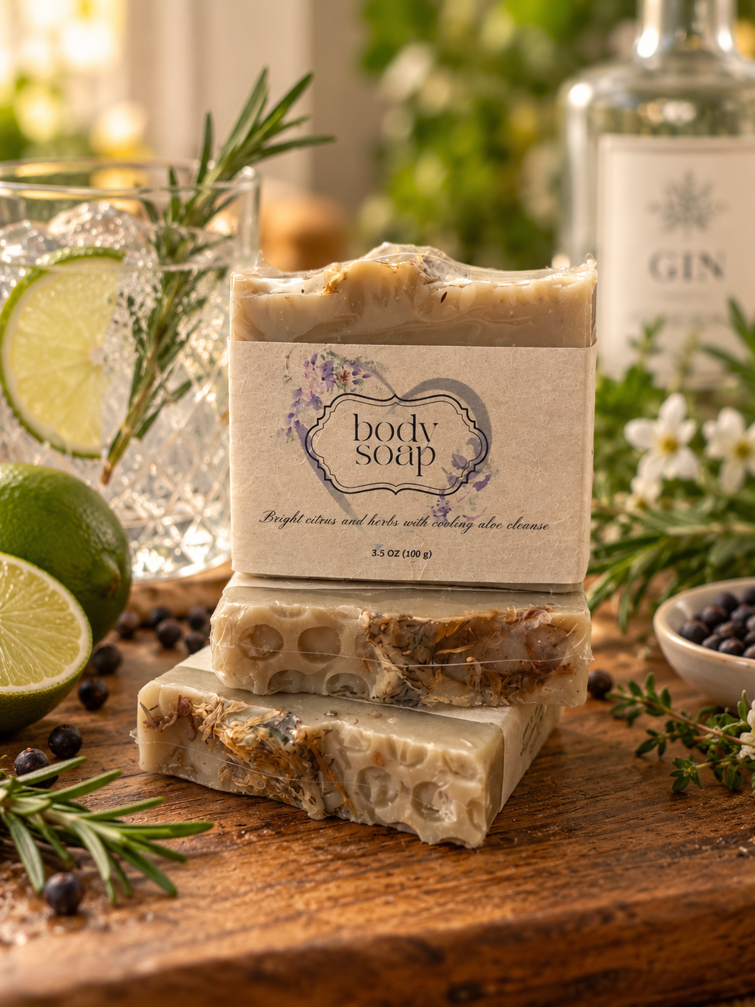 Gin Tonic Soap